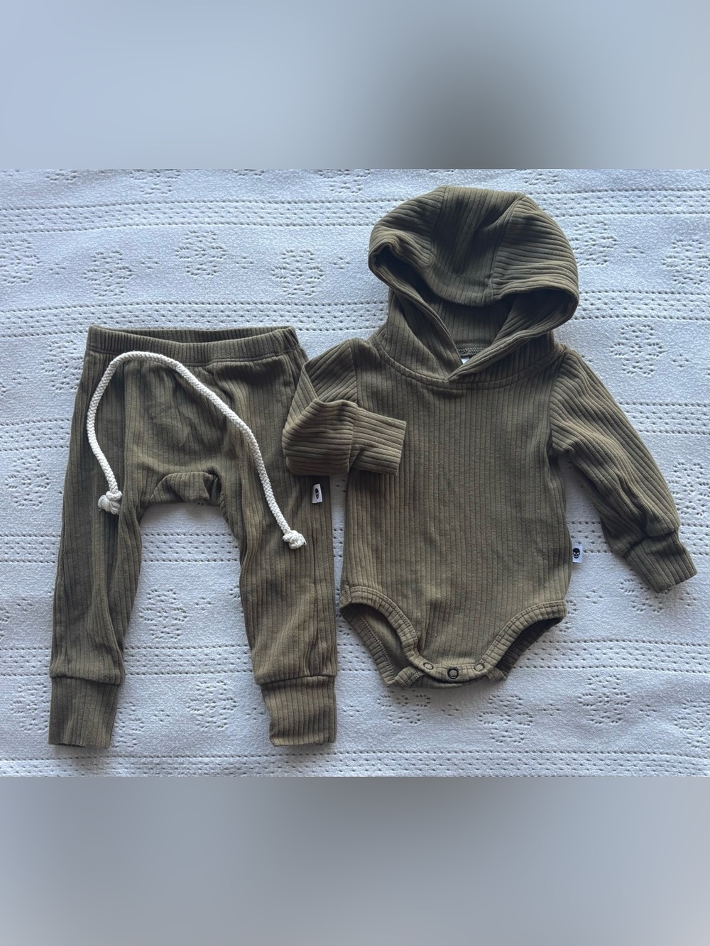 Baby Bundle 0–3M | Organic Cotton Lounge Set